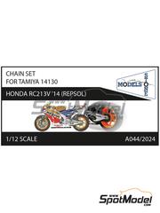 Top Studio MD29016: Detail up set 1/12 scale - Honda RC213V